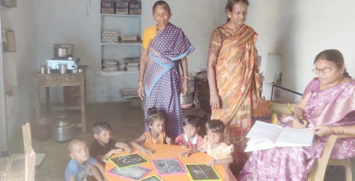 Enroll children in Anganwadis