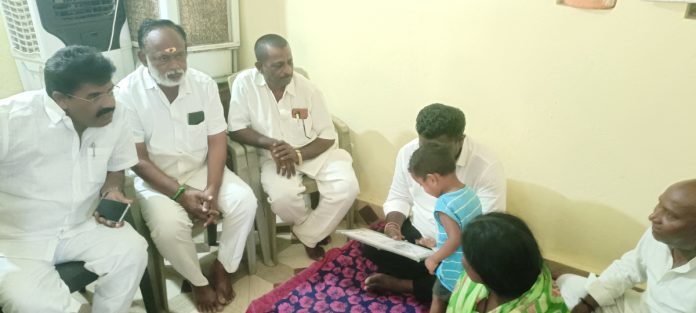 Former MLA visits the family of the deceased
