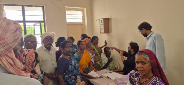 Free eye surgery camp at government hospital