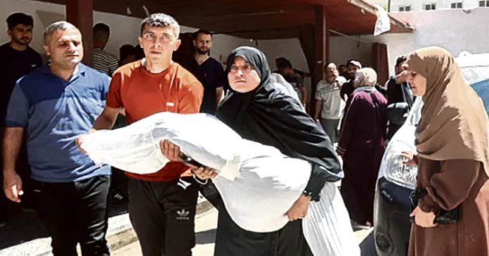 Shooting at food distribution center in Gaza