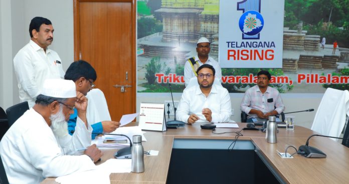 Grounding of houses selected for the pilot project should be completed.