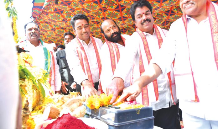 Water release to Krishna Eastern Delta canals