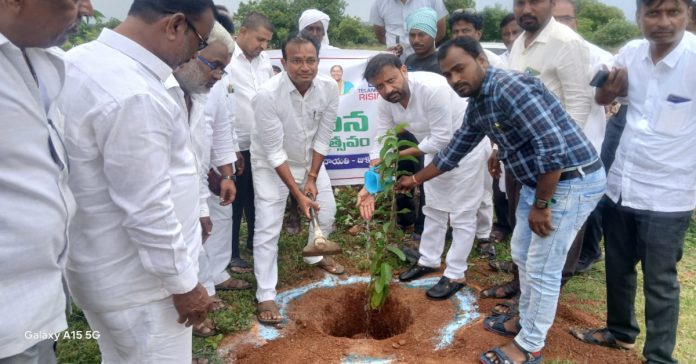 MLA inaugurates Vana Mahotsava program