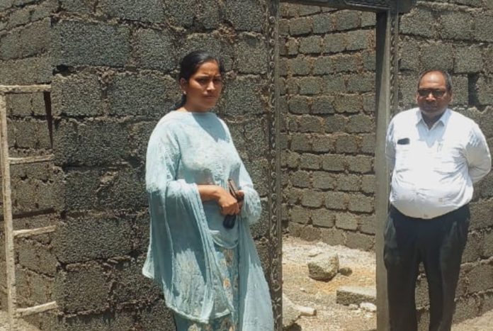 Inspection of Indirammas houses