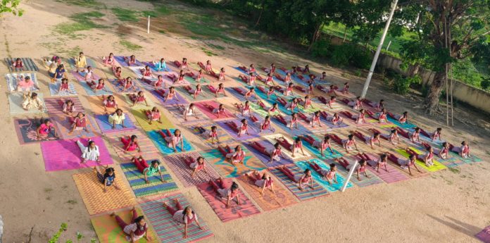 International Yoga Celebrations at Kasturba