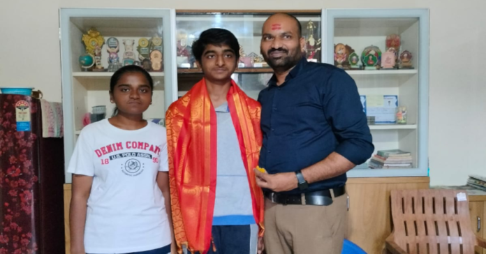 JEE Advanced results.. A great honor for the student