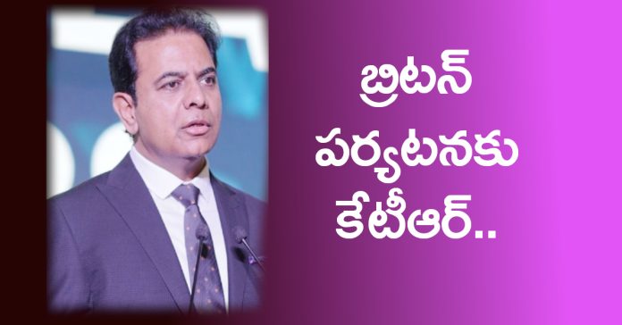 KTR to visit Britain