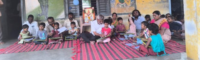 Literacy.. Distribution of books