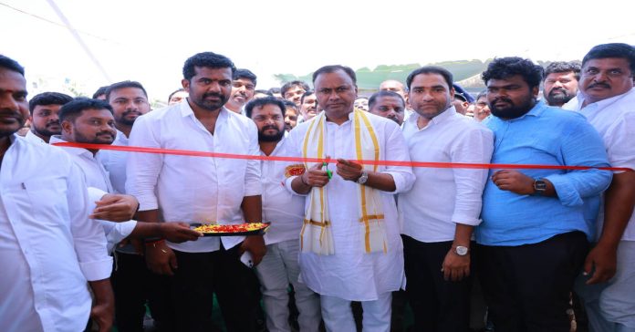 MLA Rajagopal Reddy's birthday celebrations in grand style..