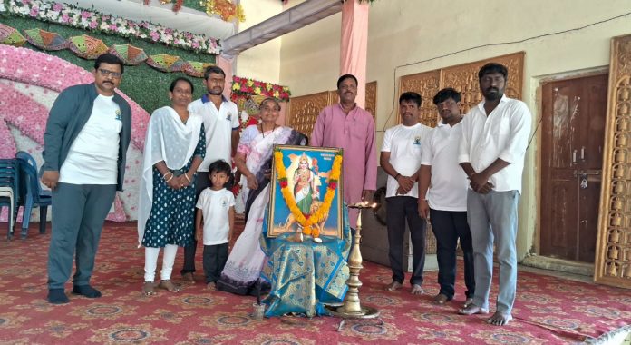MPDO Rani inaugurated Yoga Day