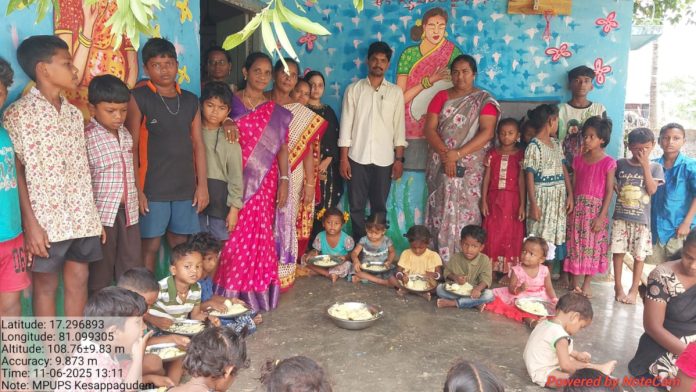 Mother's words - Anganwadi path