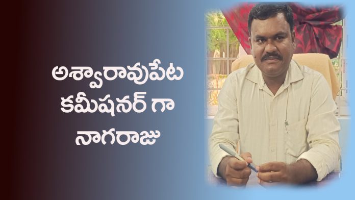 Nagaraju as Ashwaraopet Commissioner