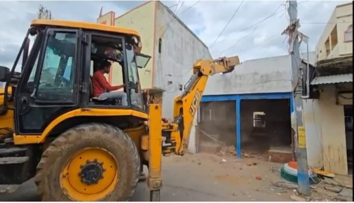 Road expansion works etc.