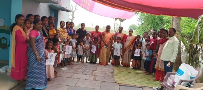 School readiness fair in Kondampet!