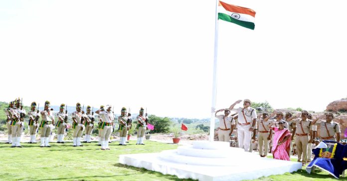 Statehood celebrations at the Police Battalion