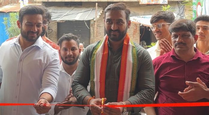 TPCC General Secretary inaugurates Harshamilk Center