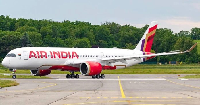 Air India flight