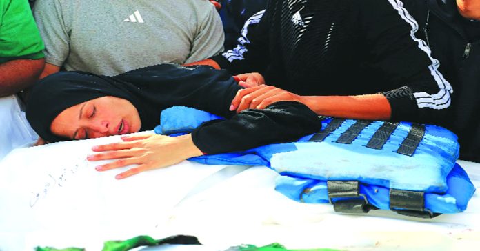 55,000 Palestinians killed