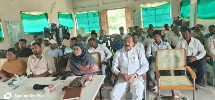 Video conference with farmers