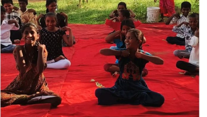 Yoga Day celebrated in Pothunur