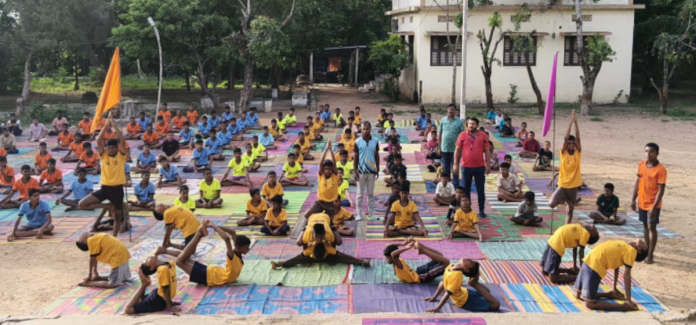 Yoga controls the mind