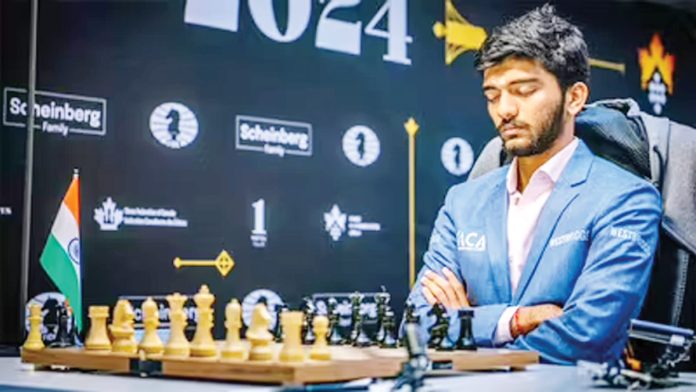 Gukesh suffers setback