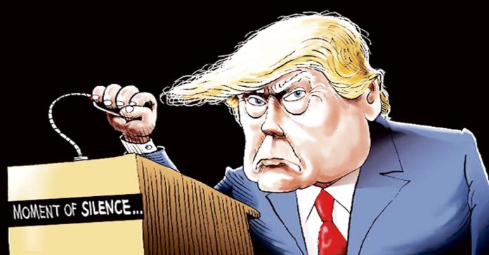 Trump is speechless!