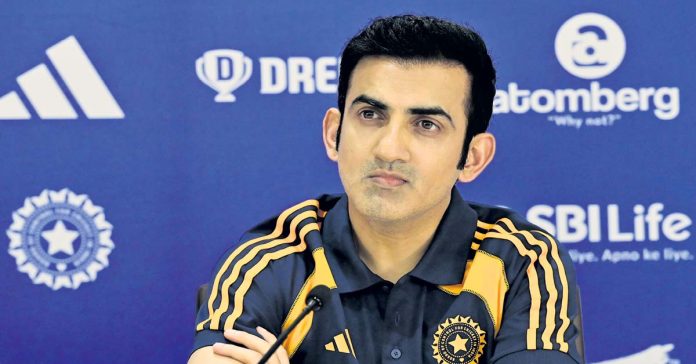 Gambhir's trip to England