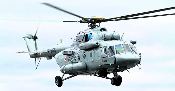 IAF helicopter makes emergency landing due to technical issue