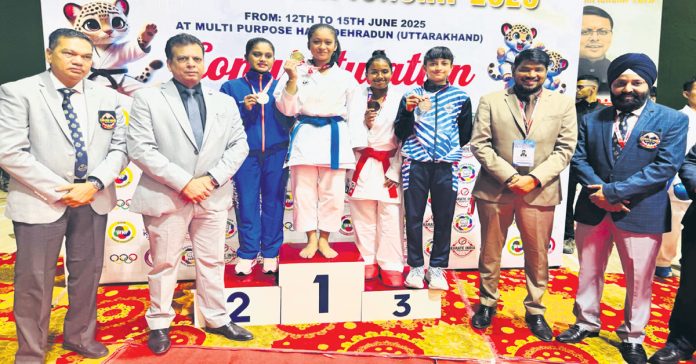 Bronze medal for Aaradhya