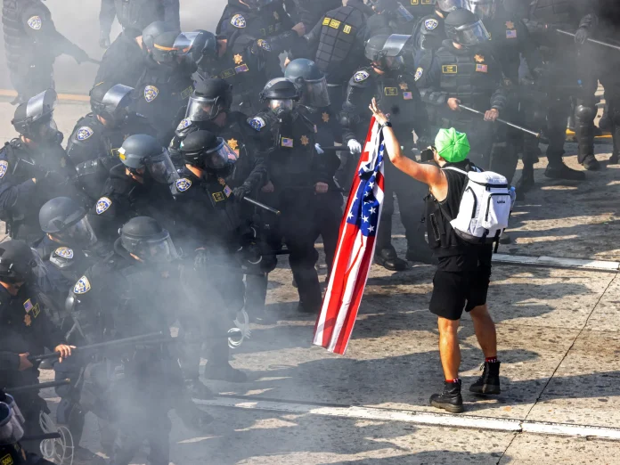 los angeles protest