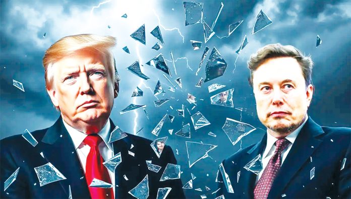 Musk deletes tweet about Trump