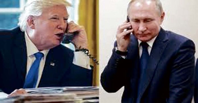 Putin, Trump phone call!