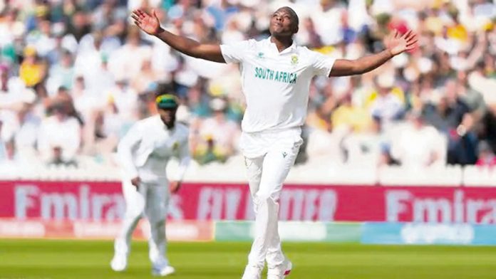 Aussies stunned by Rabada's strike