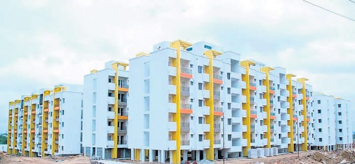 Rajiv's house, housing board flats, plots auctioned