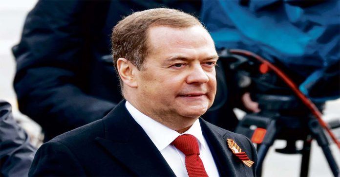 Former Russian President Dmitry Medvedev