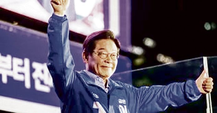 Lee Jae-in as the new president of South Korea?