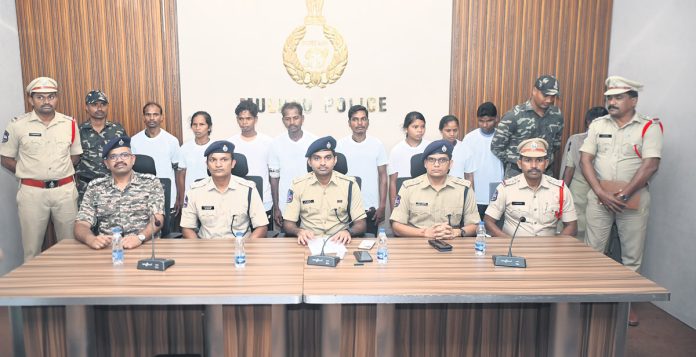 Eight troopers surrender
