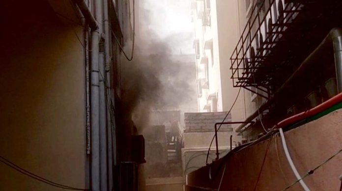 Fire at Coffee Day