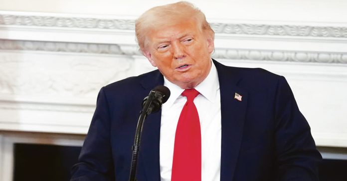 If the war is not stopped within 50 days, a 100 percent tariff will be inevitable.
