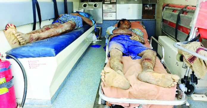 Two workers were killed by wall collapse