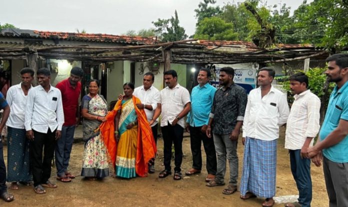 A grand honor for Manthani Market Director..