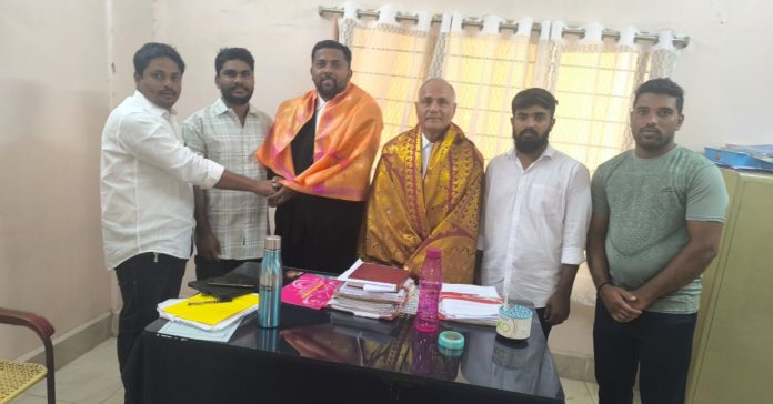 A great honor for lawyer Shyam Babu