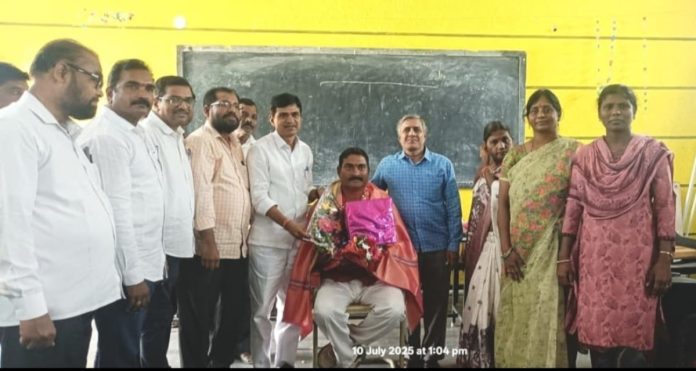 A great honor for the physical director of Neela School..