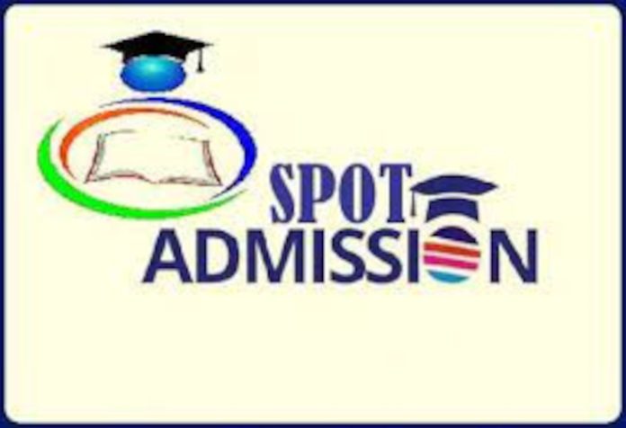Applications are invited for spot admissions.