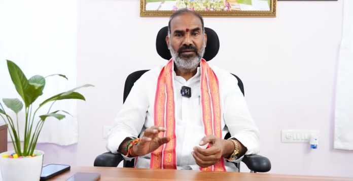 BJP is showing hypocritical love for farmers: Government Whip Adi Srinivas