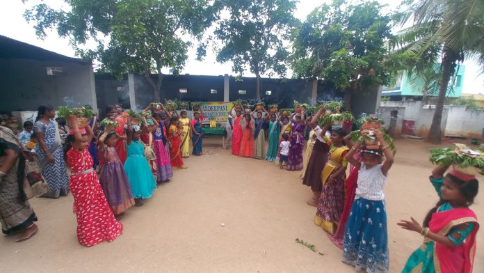 Bonala celebrations at Sandipani School