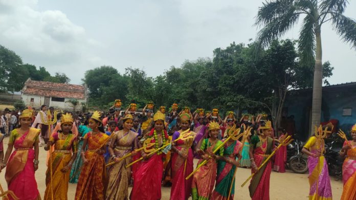 Bonala festival celebrations at Siddhartha School