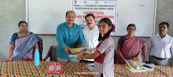 Comic writing competitions in government schools..