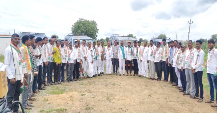 Congress leaders who moved to Hyderabad in Chalo